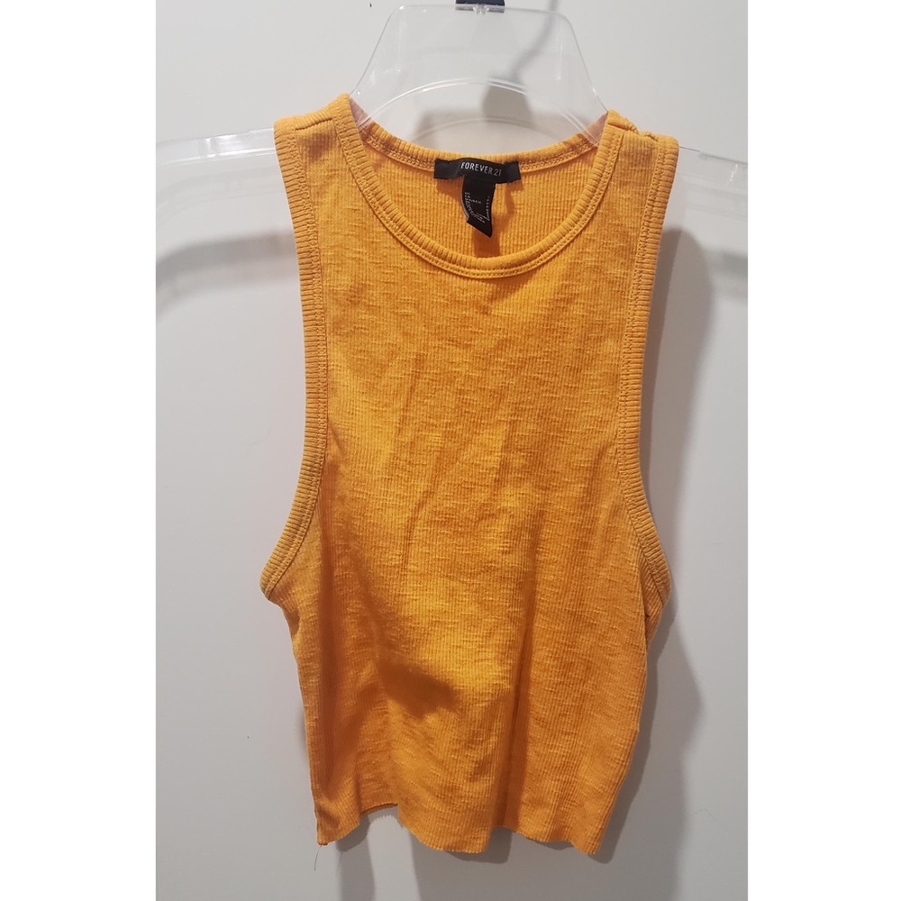 Orange Crop Top